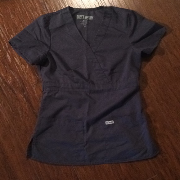 greys anatomy Tops - Greys anatomy grey scrub top